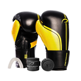 KIT LUVA DE BOXE E MUAY THAI FIRST FX1